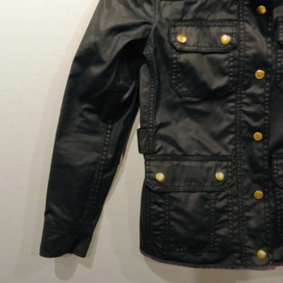 J. Crew Black Downtown Field Jacket, XSP - Picture 7 of 11